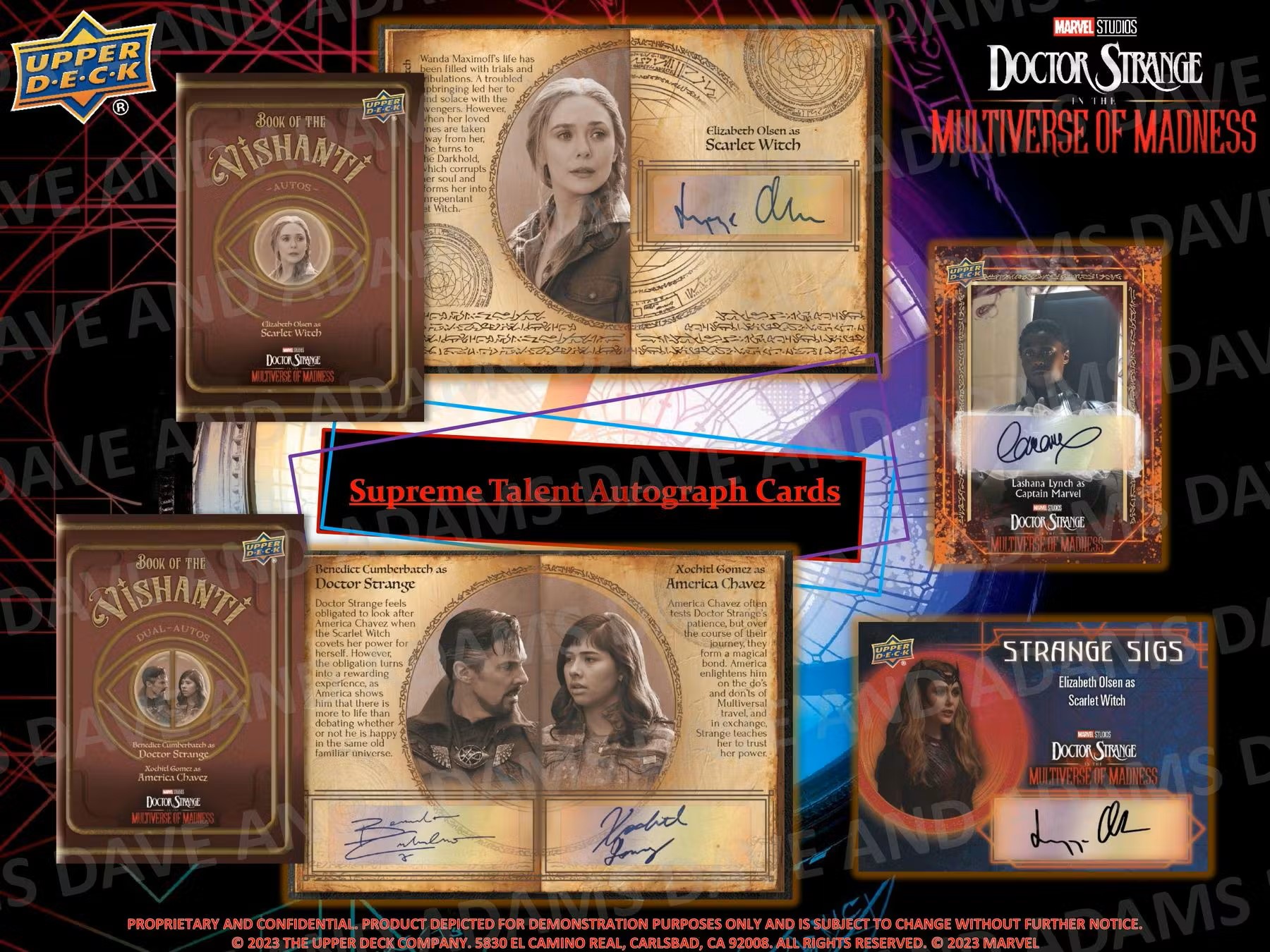 2023 Upper Deck Marvel Studios Doctor Strange Multiverse of