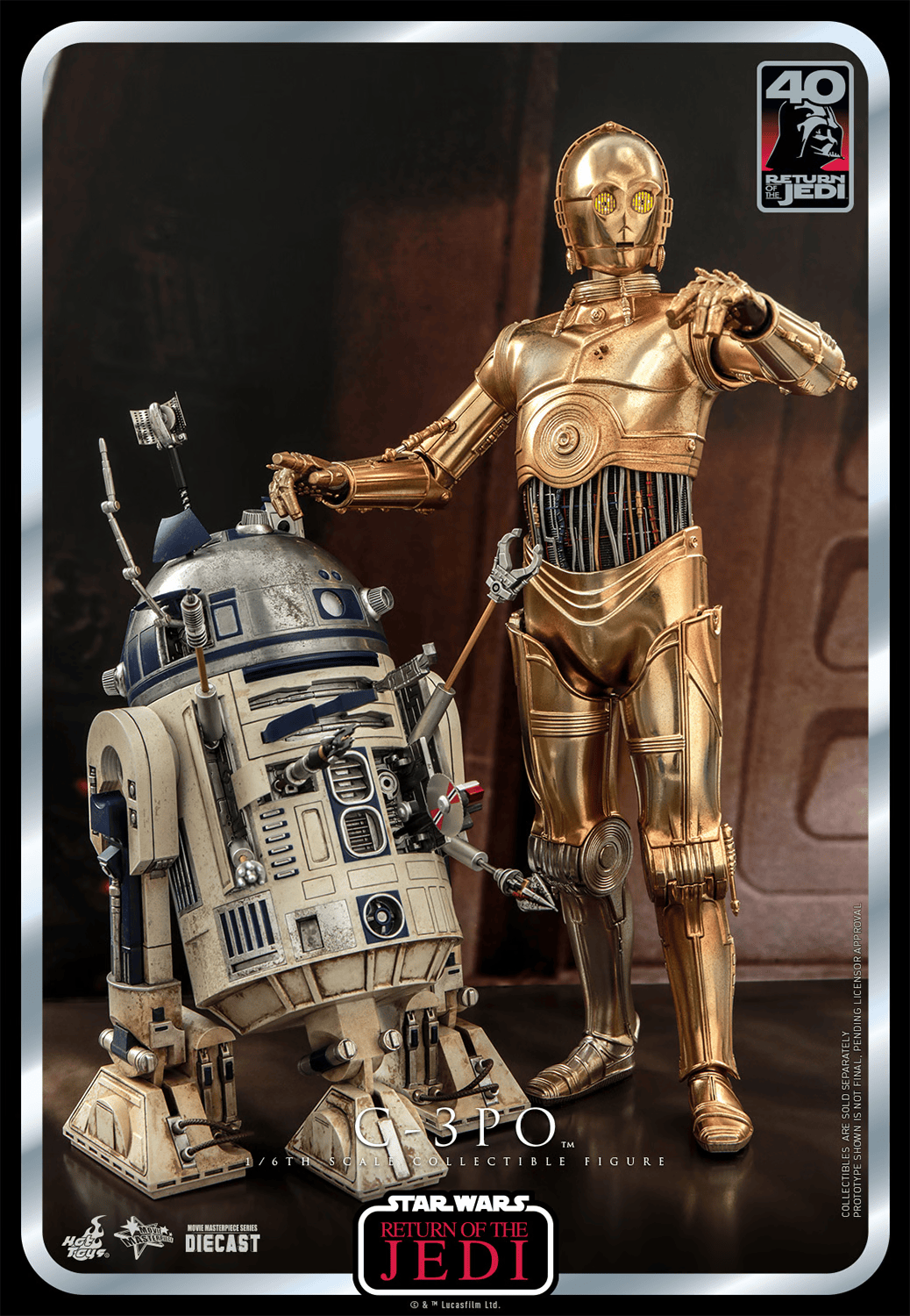 C-3PO Star Wars Return of the Jedi Sixth Scale Figure by Hot Toys