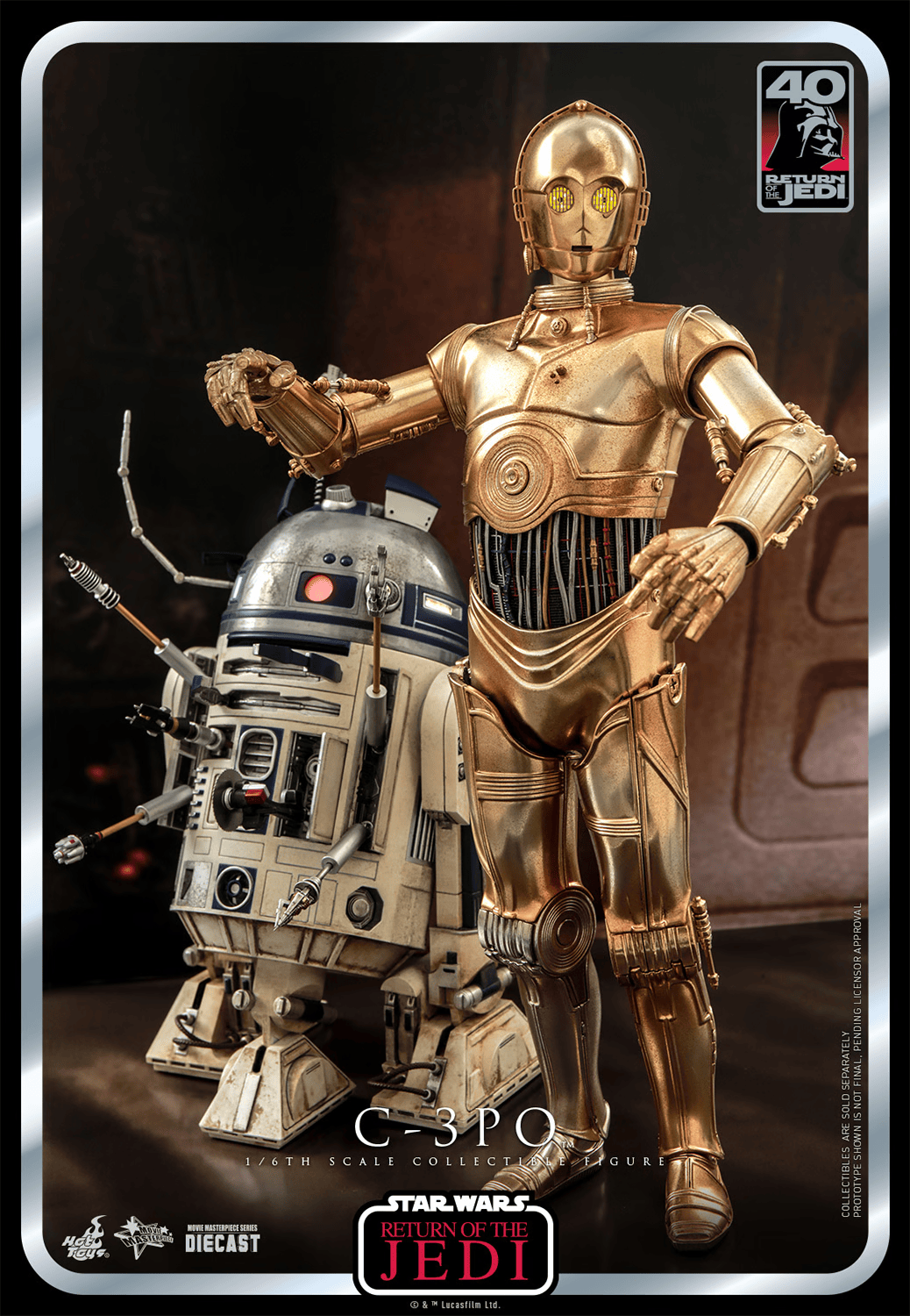C-3PO Star Wars Return of the Jedi Sixth Scale Figure by Hot Toys