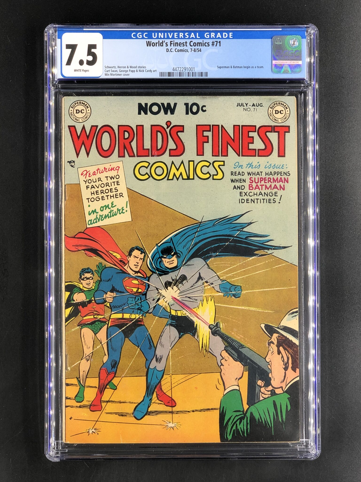 World's Finest Comics #71 CGC 7.5 - Legacy Comics and Cards
