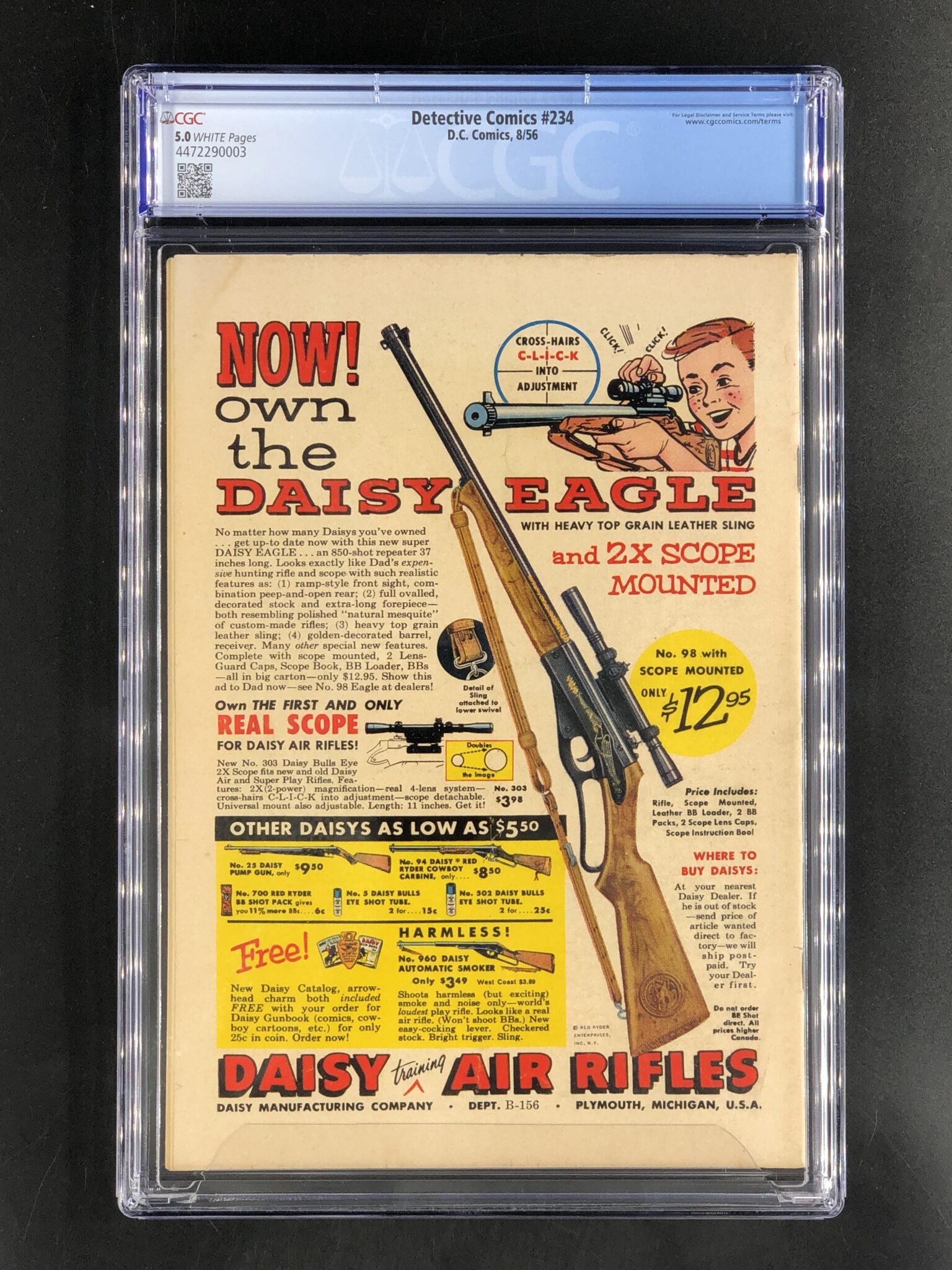 Detective Comics #234 CGC 5.0 - Legacy Comics and Cards | Trading
