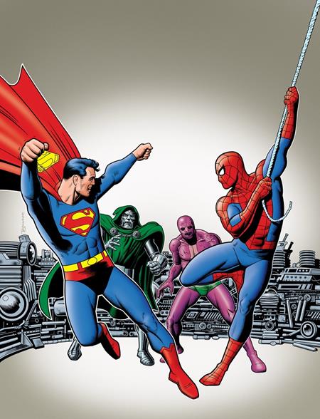 Man CD、DVD 、BluRay、特典、パンフレット等まとめ売り DC and Marvel Present Superman and Spider-Man #1 Facsimile Edition