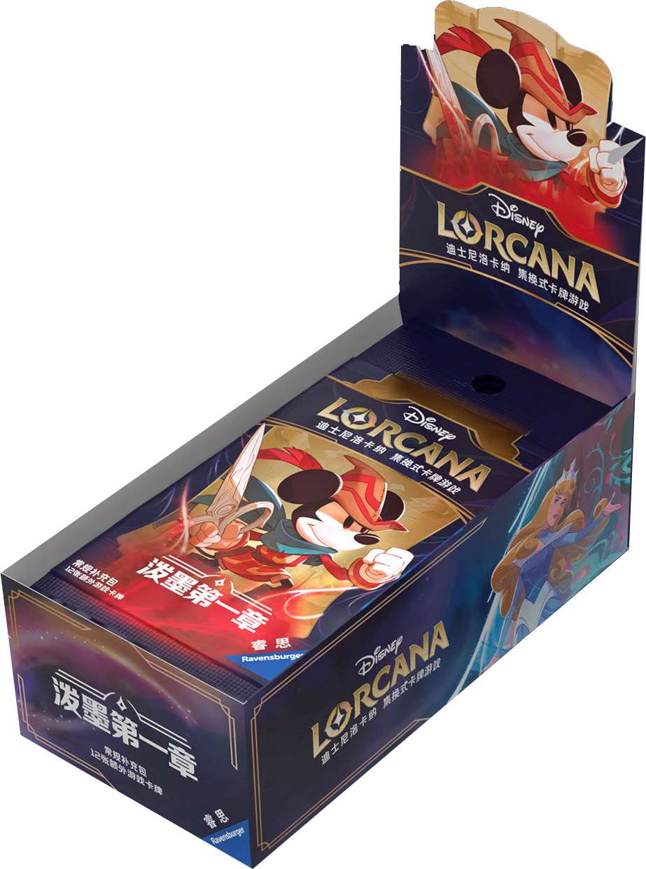 Disney Lorcana TCG the First Chapter Booster Box Japanese - Legacy