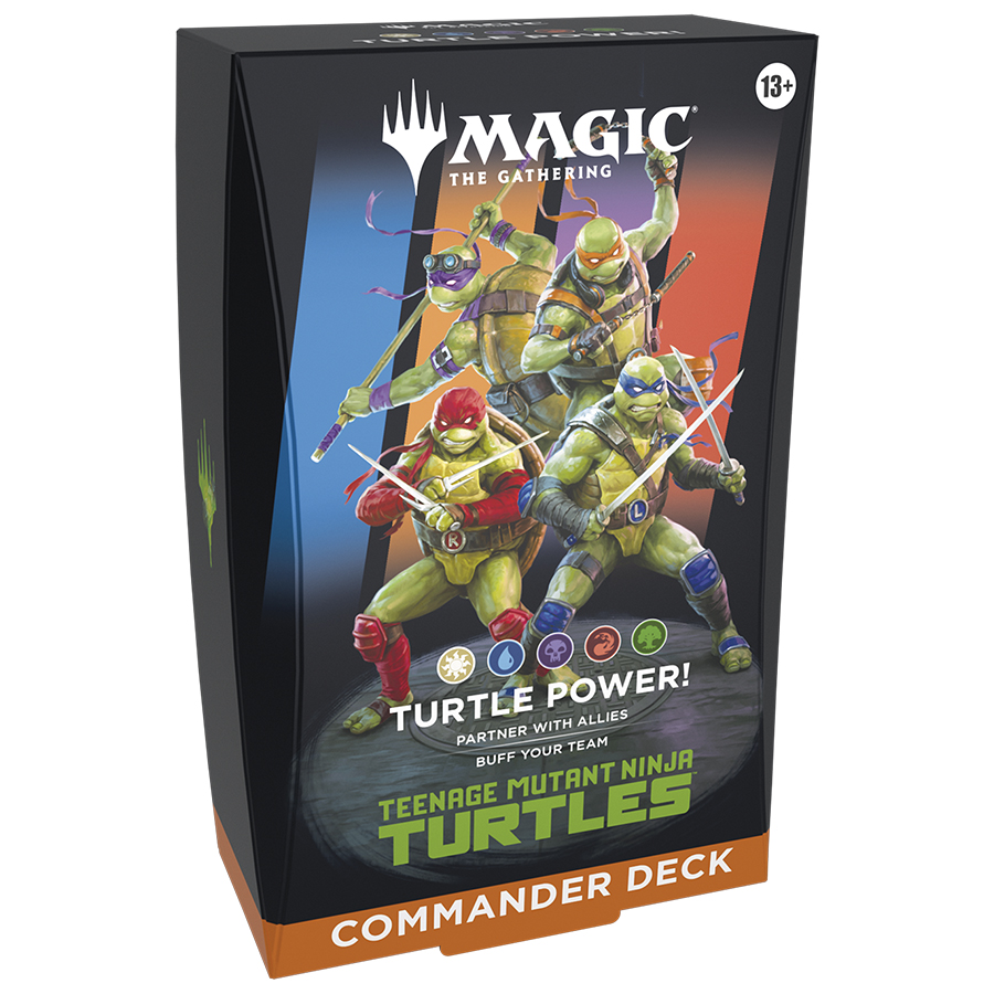 Magic the Gathering Teenage Mutant Ninja Turtles Commander Deck