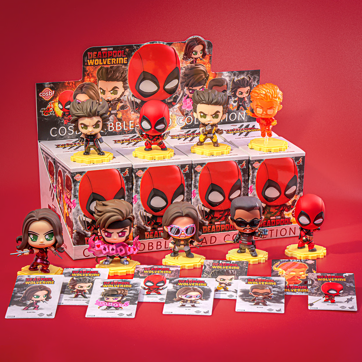 Marvel Studios Deadpool and Wolverine Cosbi Collection Series 2
