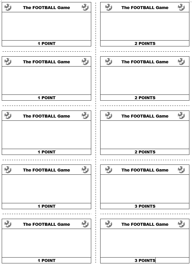 26 blank question card template in word for question card template