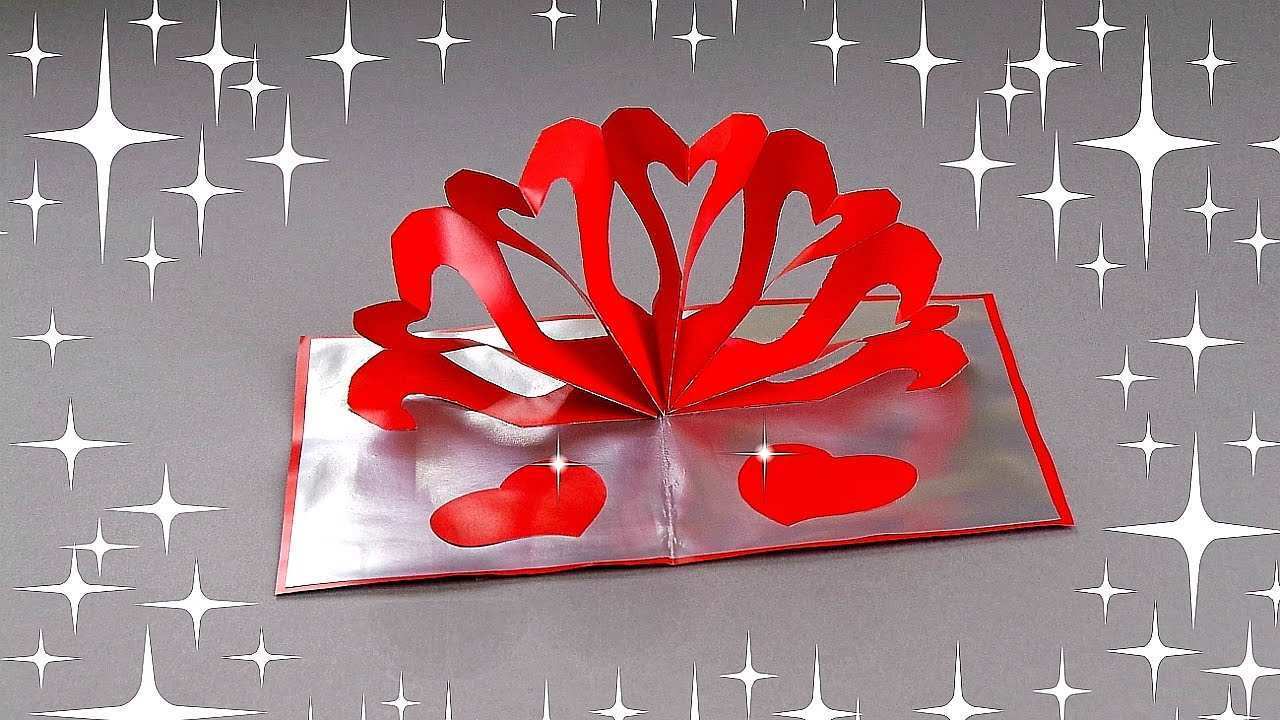 27 pop up card tutorial heart in word by pop up card tutorial heart