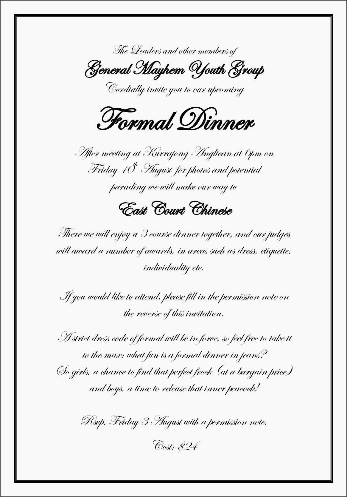 62 Create Dinner Invitation Letter Example Download For Dinner Invitation Letter Example Cards Design Templates
