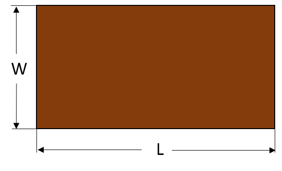 Measure rectangular area