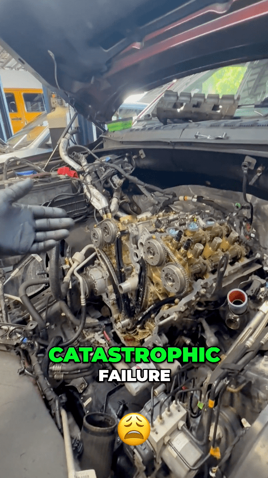 Ford Raptor With Cam Phaser Rattle. Ben Ford Automotive Technician Specialist. Fort Myers