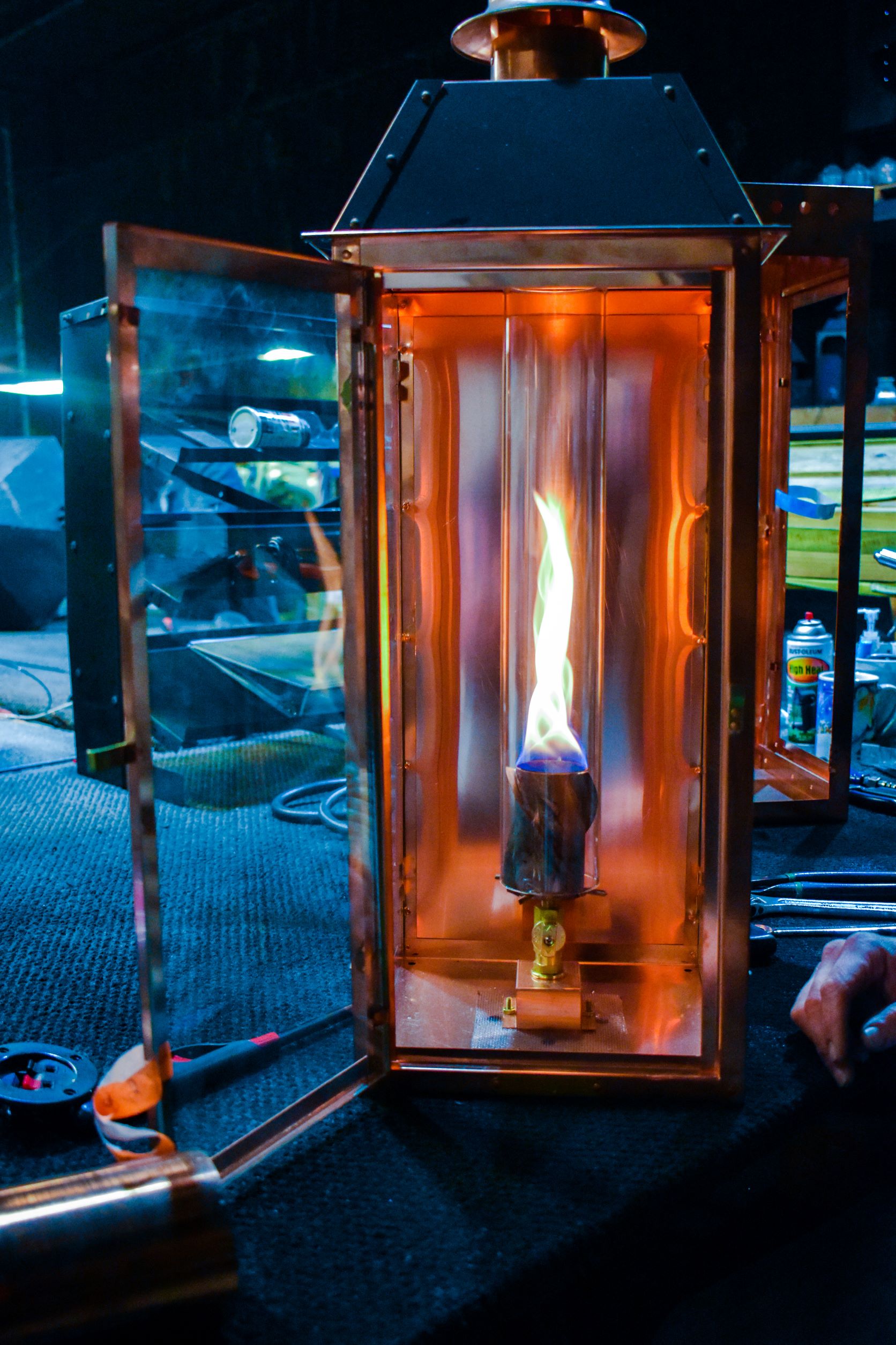 Copper Lantern Accessories and Options Legendary Lighting Gas