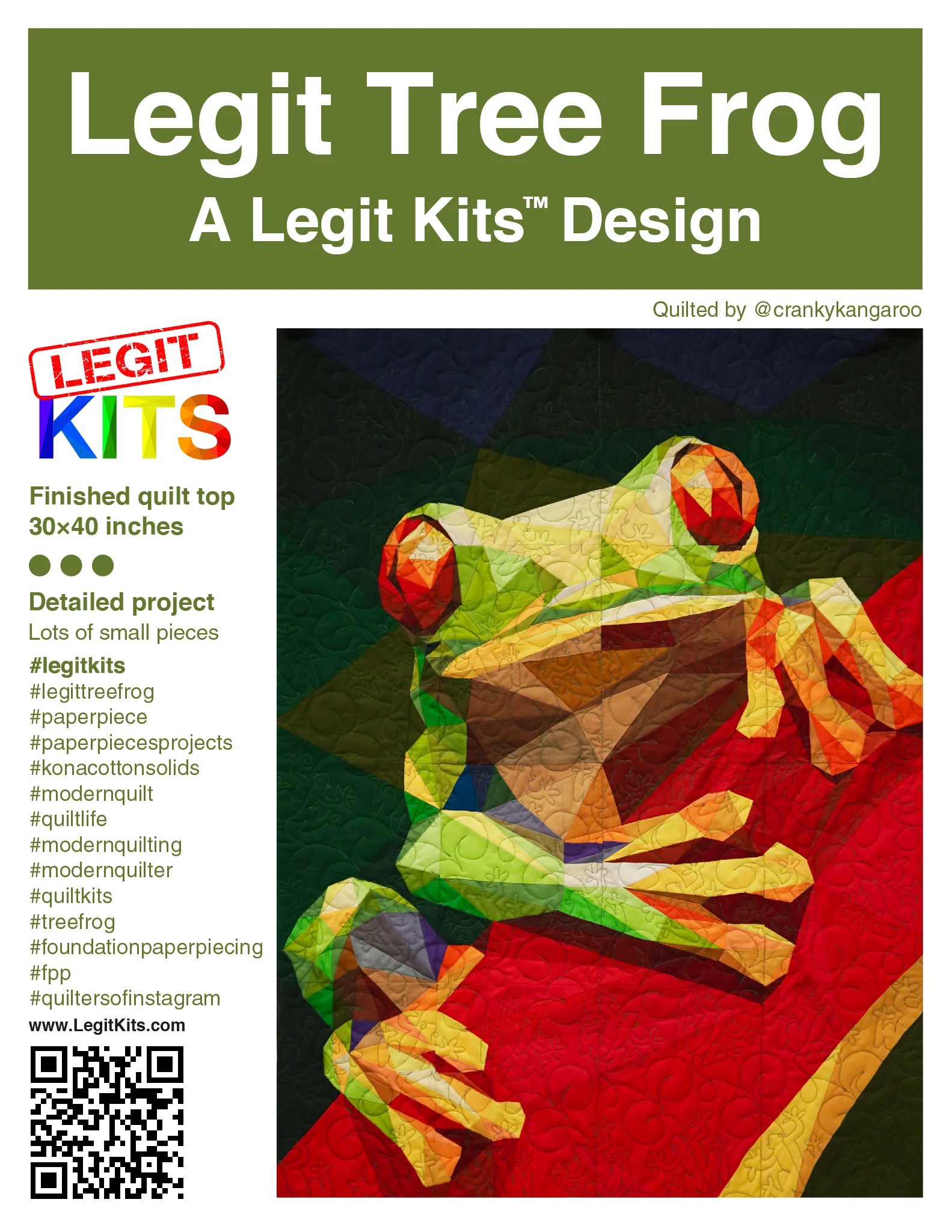 Legit Tree Frog Legit Kits AU 1 