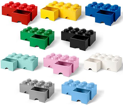 レゴの収納ボックスbrick drawer