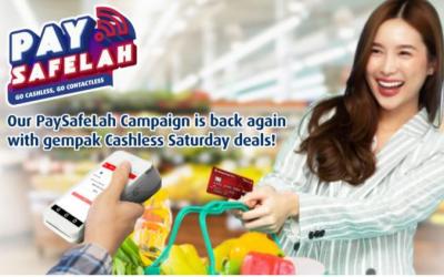 Hong Leong Bank promotes [Pay Safelah] campaign, 50% off lego purchases this Saturday!