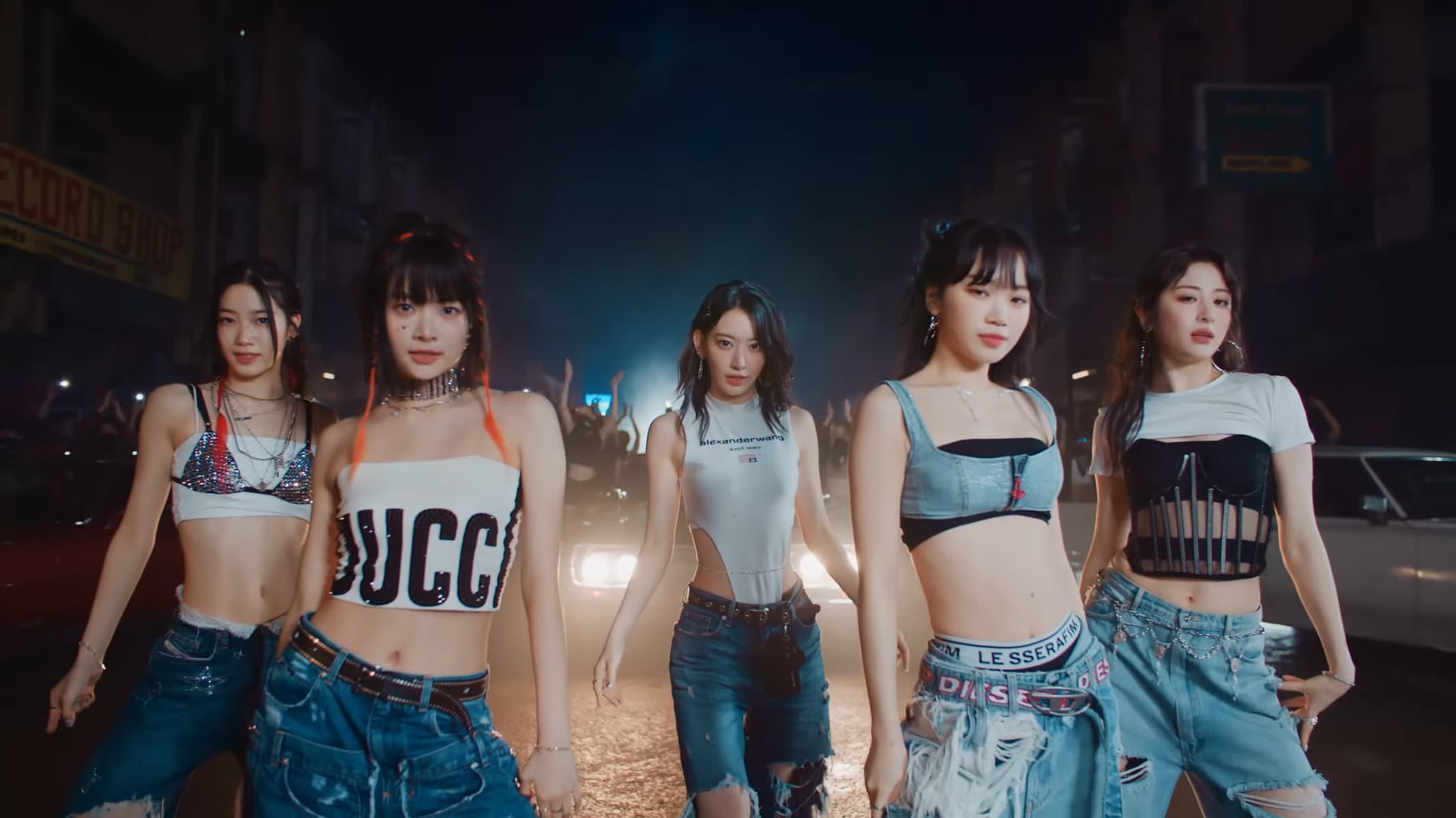 Unforgiven MV: LE SSERAFIM Dons a Villainous Character For