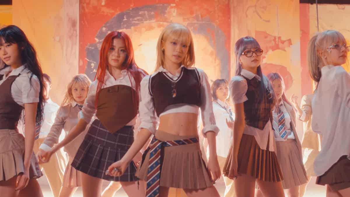アイドル LE SSERAFIM School Days C M LE SSERAFIM] School Days