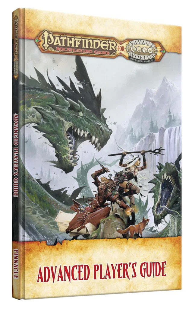 Pathfinder For Savage Worlds Advanced Player S Guide Leisure Games
