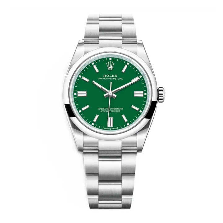 롤렉스 오이스터퍼페츄얼 36mm 126000-0005 Full 904L Green Dial[CLEAN]