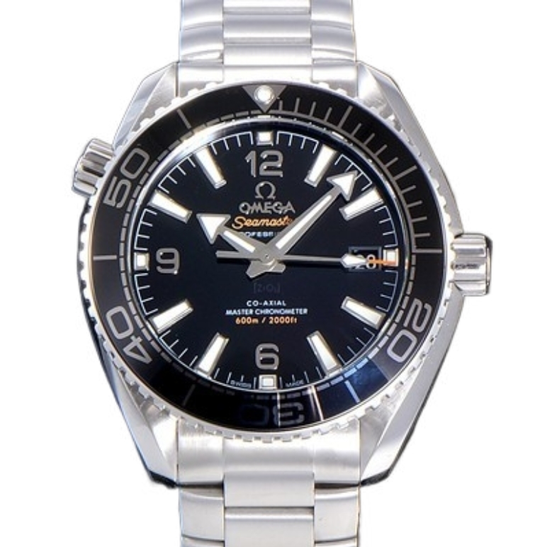 오메가 씨마스터 Planet Ocean 39.5mm  215.30.40.20.01.001 Full Steel Black Dial[VS]