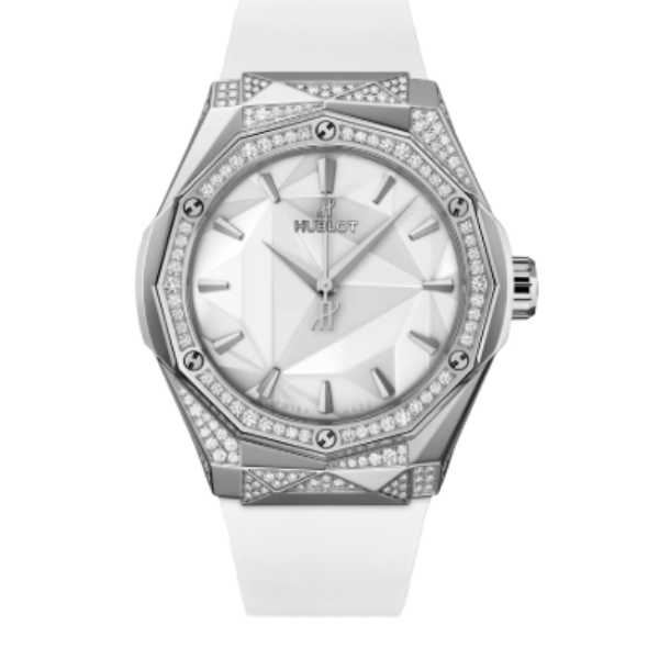 위블로 클래식퓨전 Orlinski 40mm 550.NS.2200.RW.1804.ORL20 Diamond&Steel White Rubber Strap White Dial[HB]