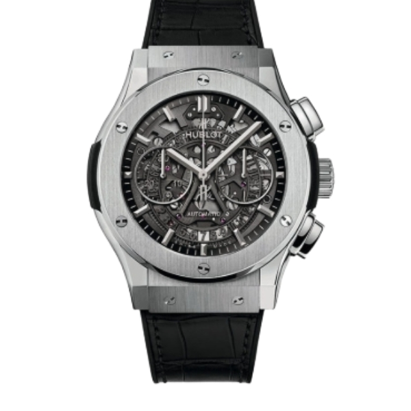 위블로 클래식퓨전 Aerofusion 45mm 525.NX.0170.RX Steel Rubber Strap Skeletonized Dial[HB]
