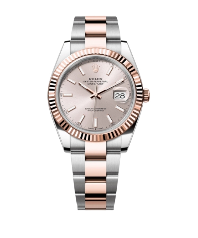 롤렉스 데이저스트 41mm 126331-0009  Half Rose Gold Pink Dial[CLEAN]