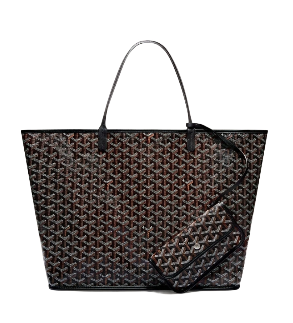 [프리미엄/해외배송]고야드 앙주 백 GM(블랙)