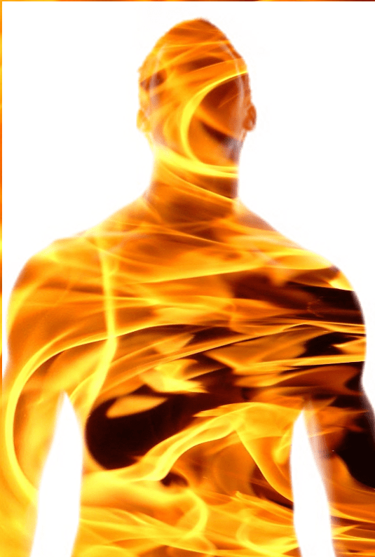Man on fire by John LeMasney via lemasney.com