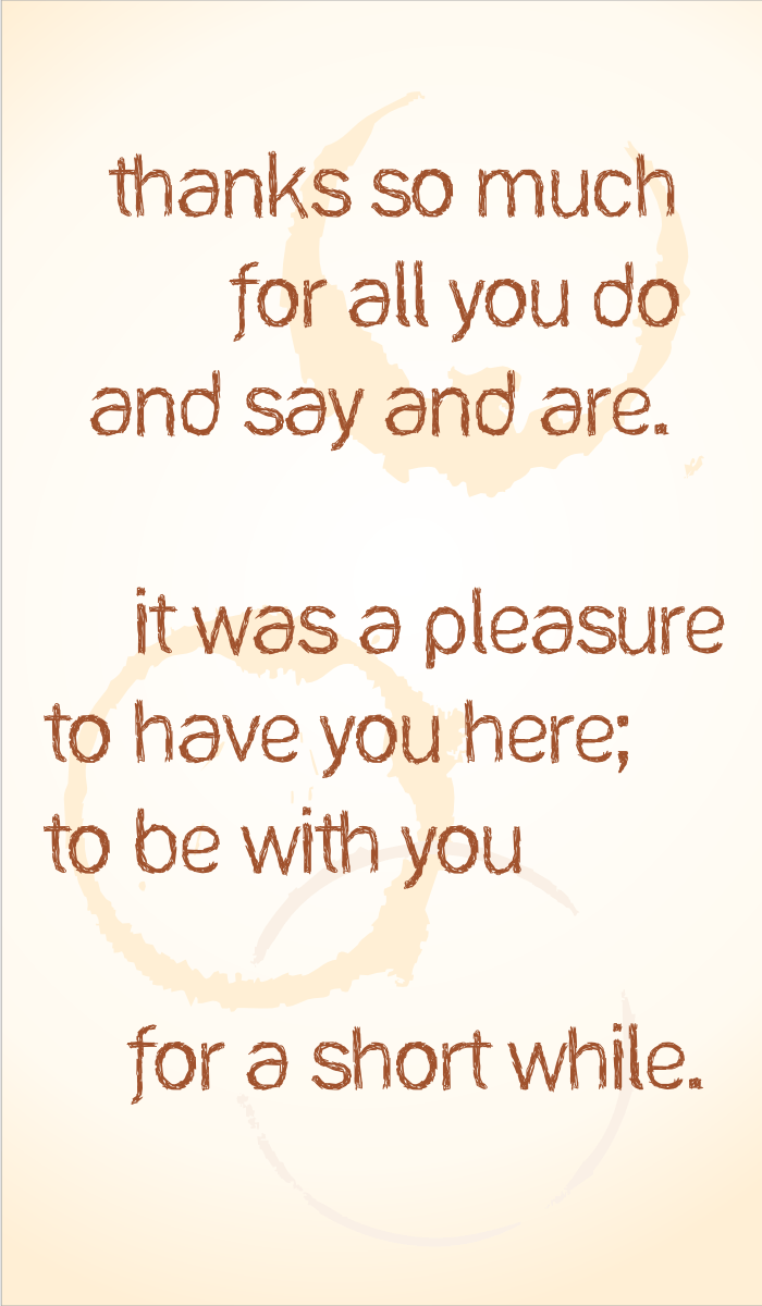20121231: thank you for everything by John LeMasney via 365sketches.org #creativecommons #design #thanks