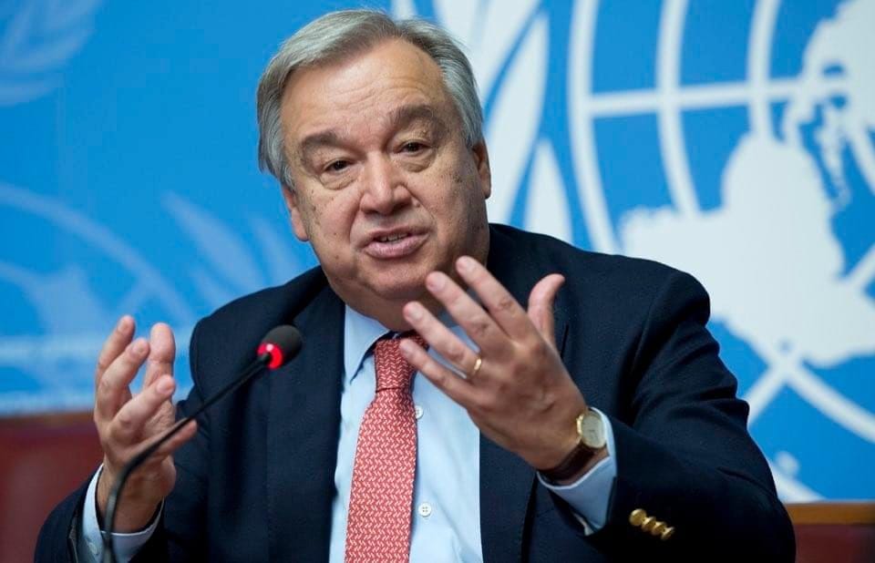 Antonio Guterres secrétaire générale ONU
