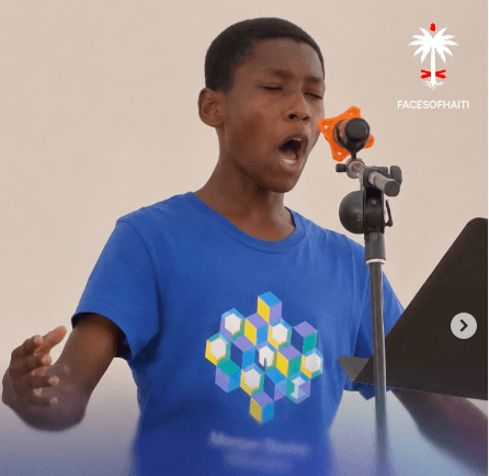 Marcelo Jeune talent haïtien
