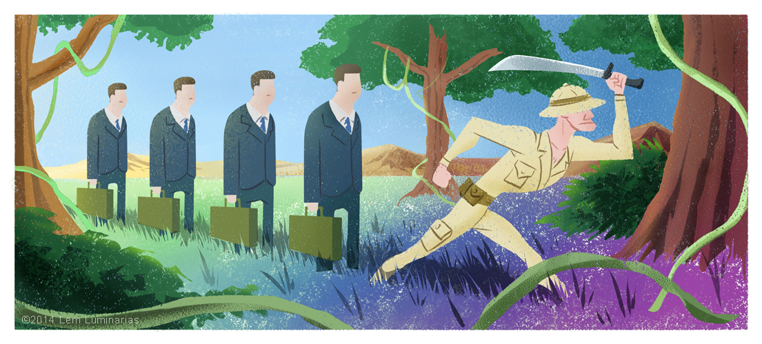 Editorial Art of Uncharged Business by Lem Luminarias