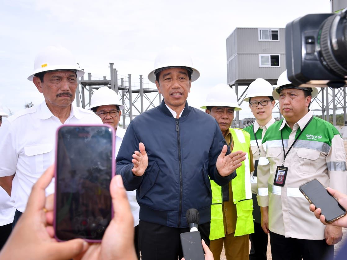 Presiden jokowi yakin kipi tanah kuning menjadi masa depan industri energi hijau indonesia