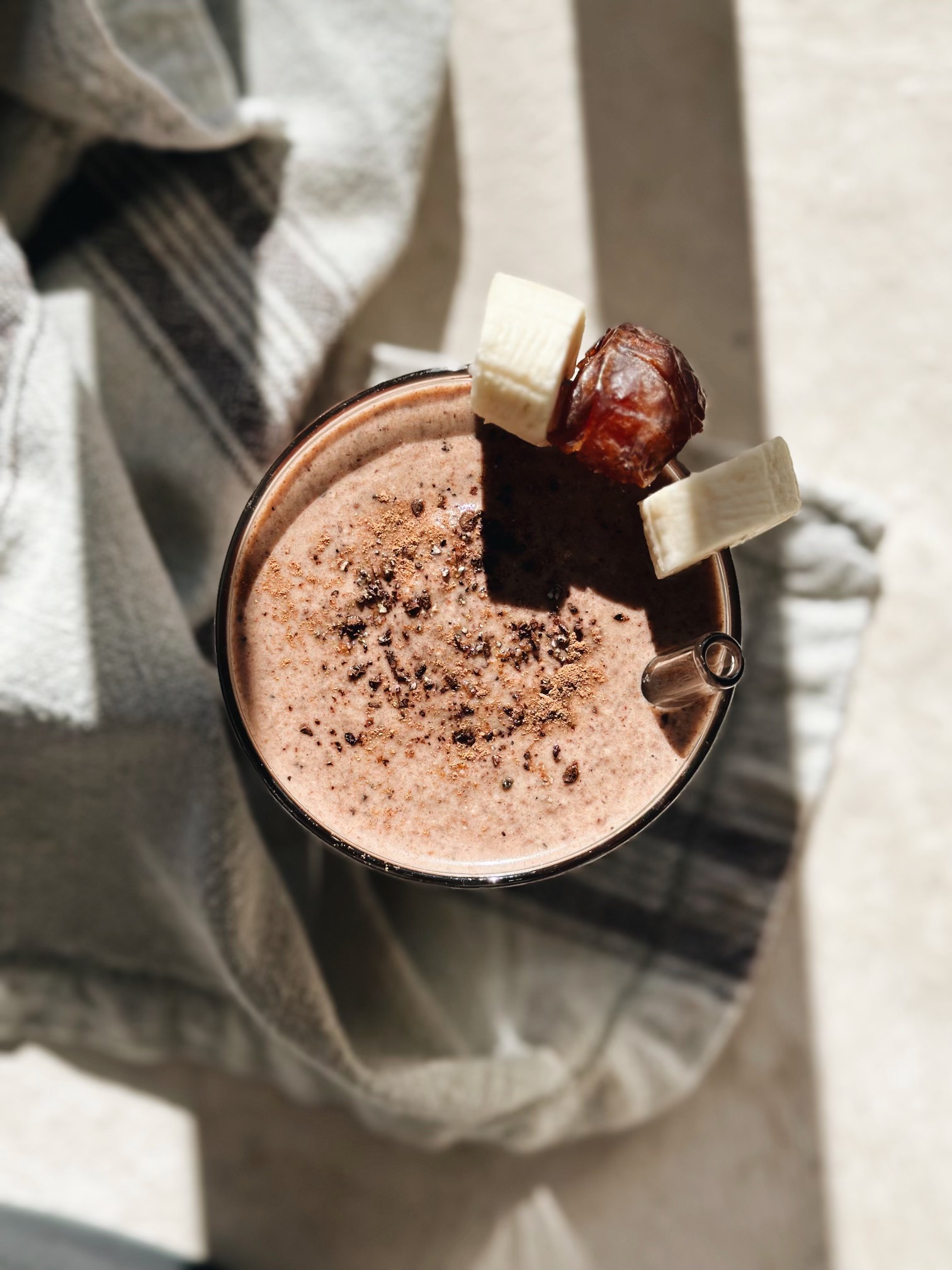 Coffee-Banana Breakfast Shake - Lentine Alexis