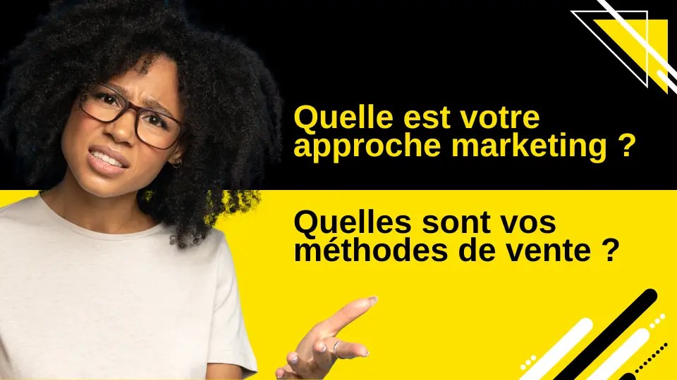 Marketing and sales approach