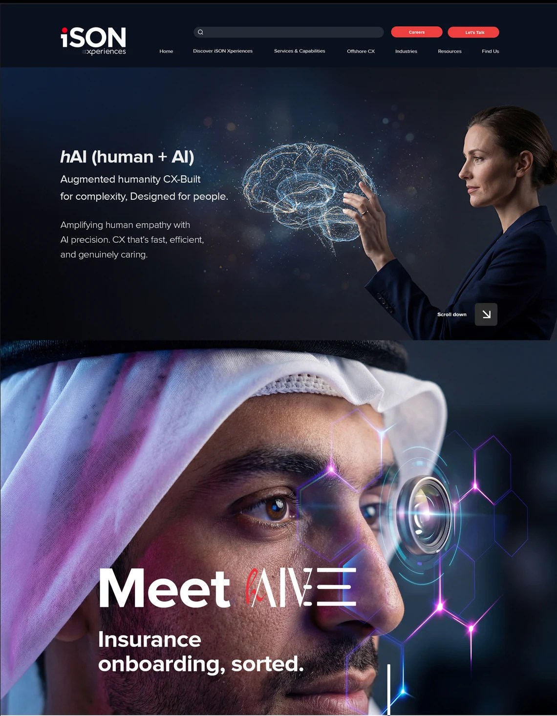 Web and UI/UX design — product screen 2