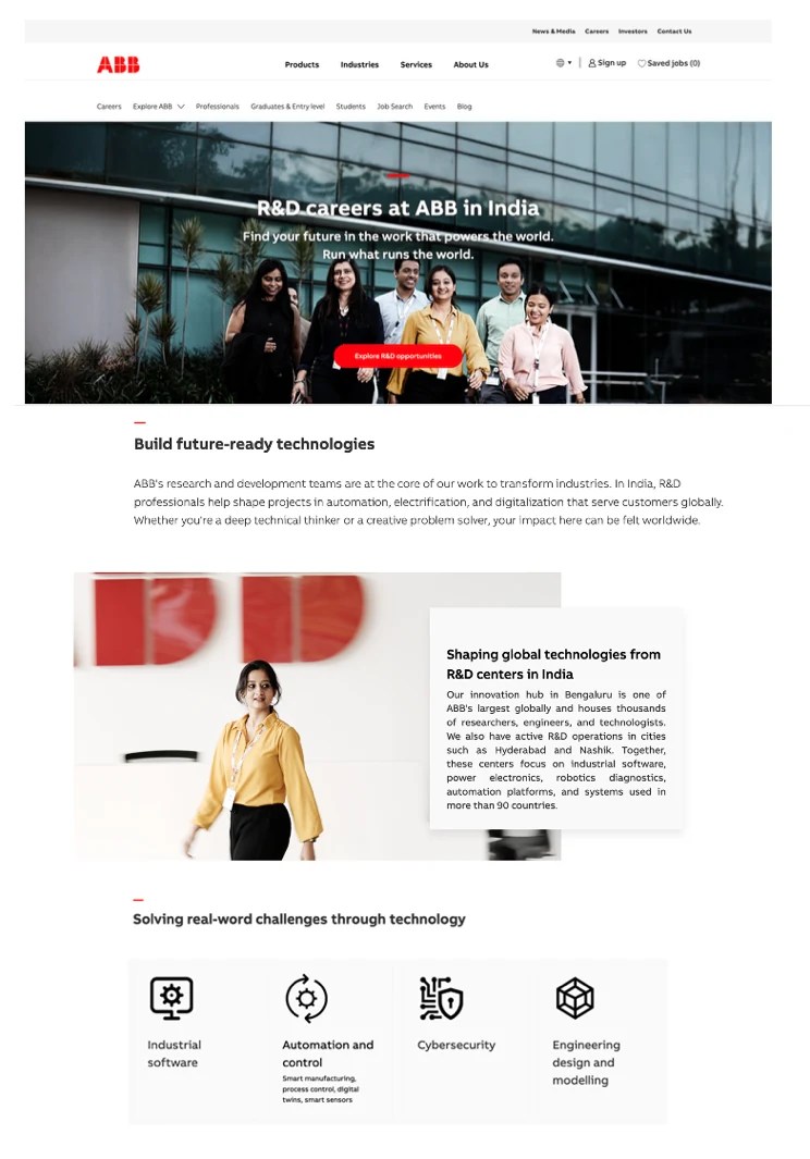 Web and UI/UX design — product screen 4
