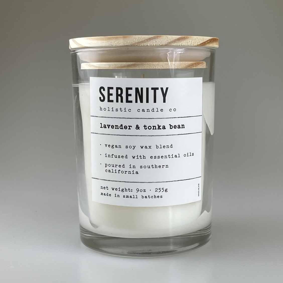 Holistic Candle Co. Lavender & Tonka Bean Leoben Company