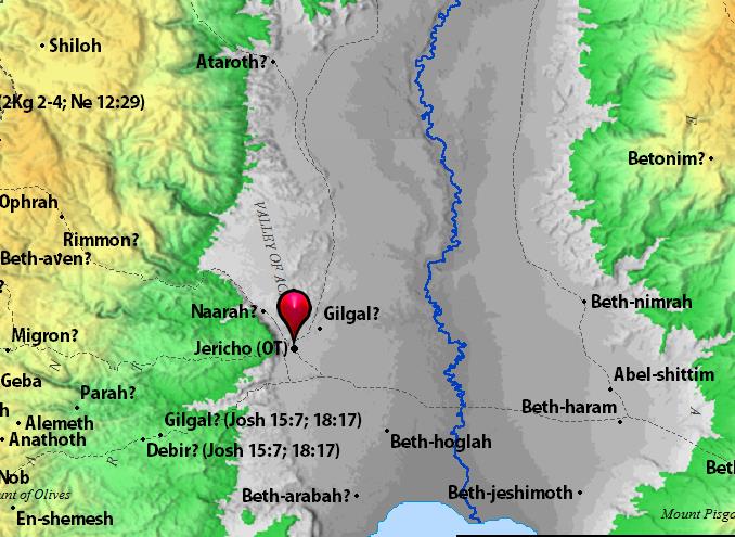 Jericho First City Of The Conquest Of Canaan Leonmauldin Blog Jericho1 