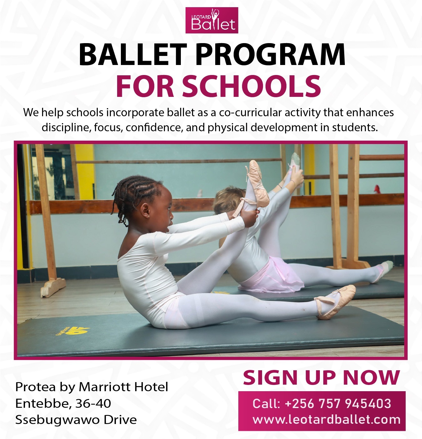 Leotard Ballet classes In Entebbe