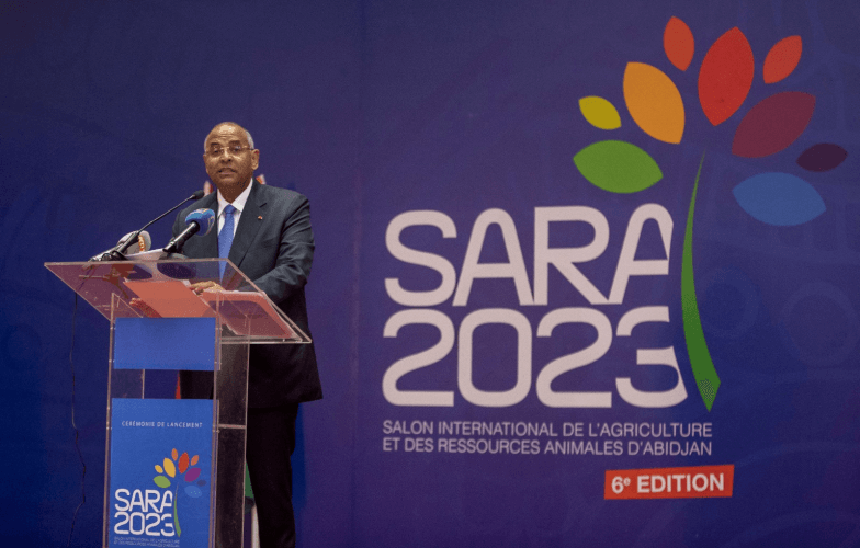 Côte d&rsquo;Ivoire : Inauguration du salon de l&rsquo;agriculture SARA au parc des expositions d&rsquo;abidjan