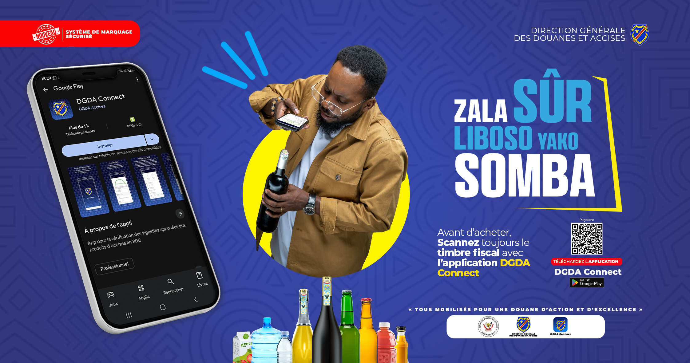 DGDA CONNECT : L’application qui protège vos achats en RD Congo