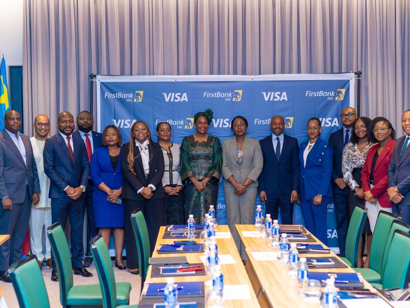 FirstBank DRC s’appuie sur Visa pour accélérer les paiements digitaux en RDC