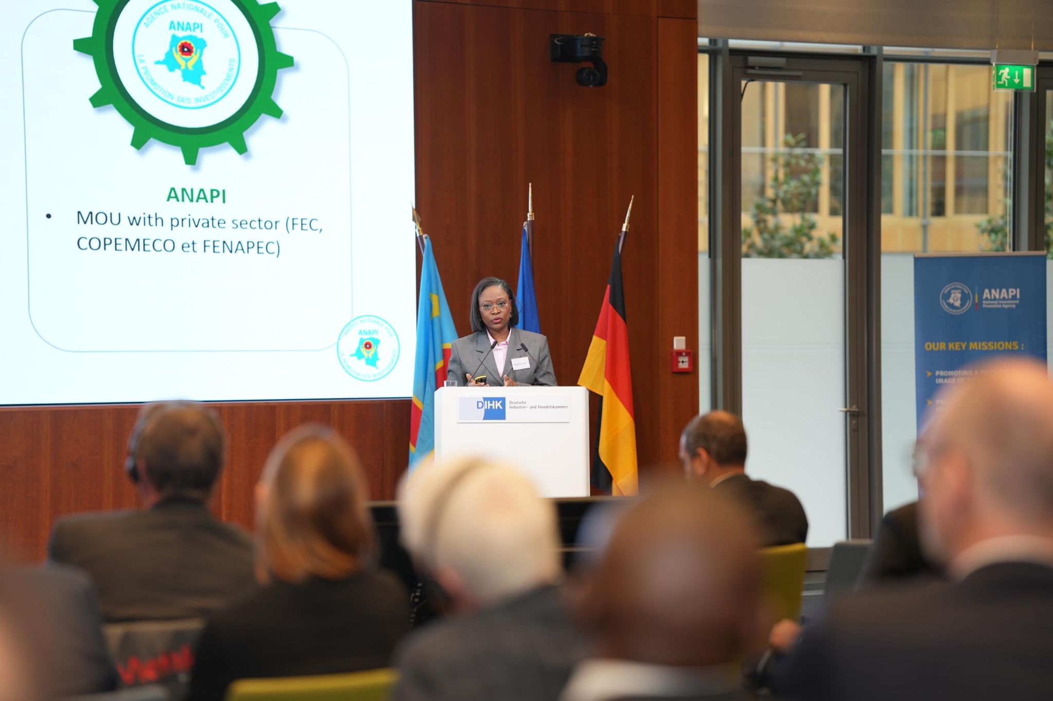 Forum économique de Berlin : l’ANAPI met en avant le potentiel de la RDC auprès des investisseurs allemands