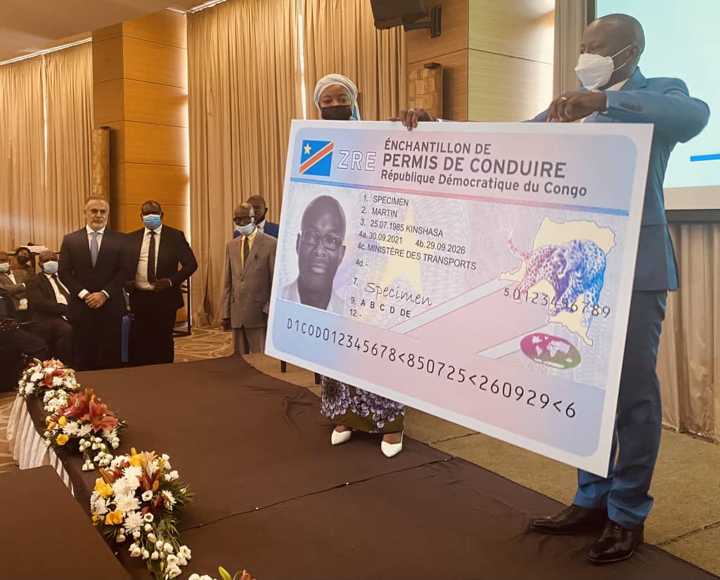 Permis biométriques en RDC
