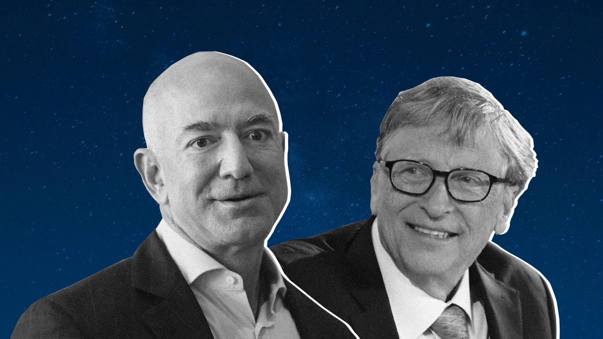 Bezos and Gates