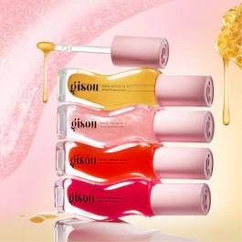 Honey Infused Lip Oil - Honey Gold GISOU