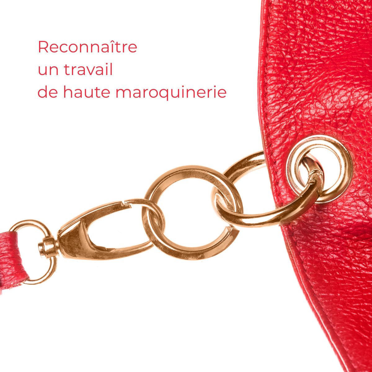 Reconnaître un travail de haute maroquinerie