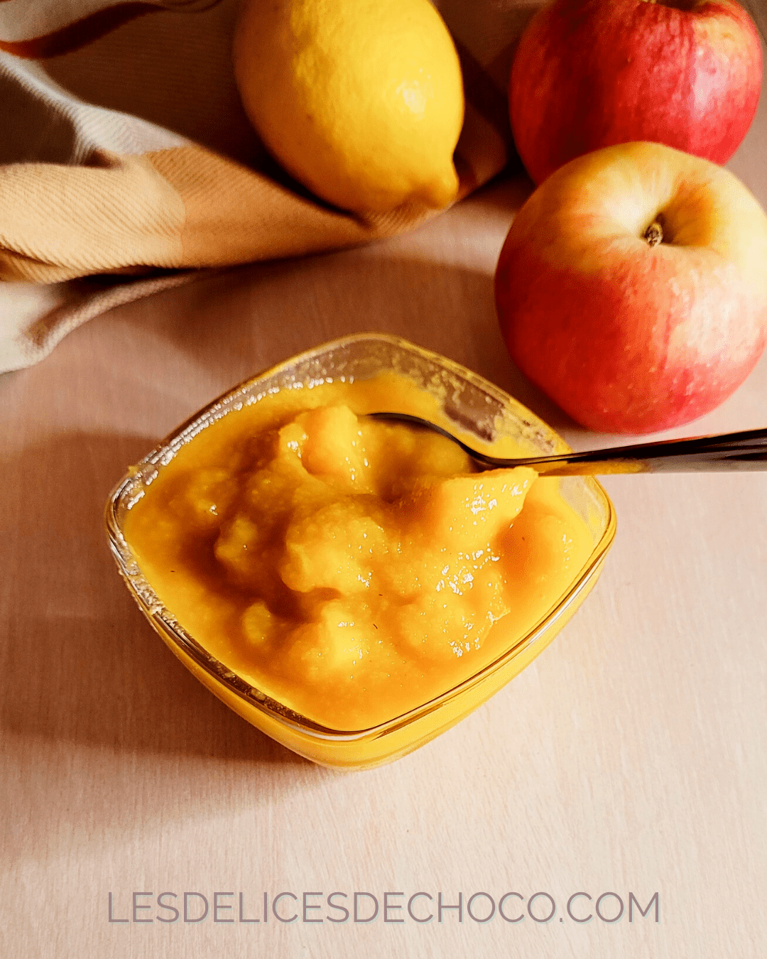 COMPOTE HEALTHY POMME MANGUE Les Délices De Choco