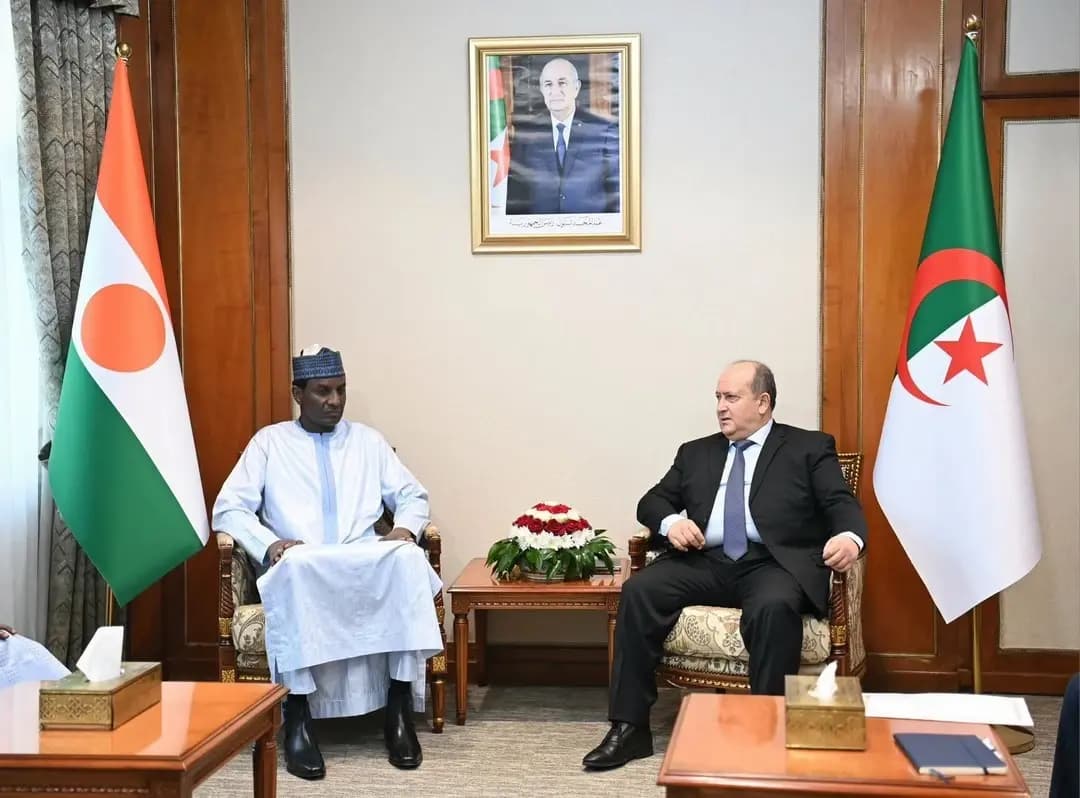 Niger-Algérie : Lamine Zeine et Sifi Ghrieb examinent les perspectives de coopération